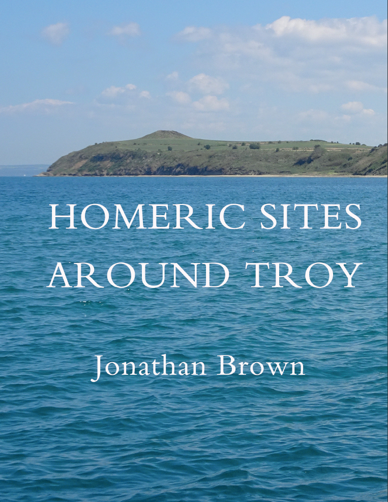 Book cover: Homeric sites around Troy